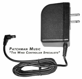 Roland PSD120 PSD-120 PSD 120 replacement AC adapter power supply for Aerophone AE-10G AE10G AE-10 AE10 wind controller windsynth EWI at Patchman Music