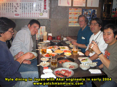 Nyle Steiner Dining In Japan