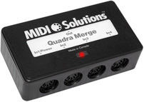 Midi Solutions Quadra Merge QuadraMerge Merger Patchman Music