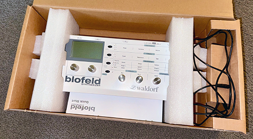 used Waldorf Blofeld Synthesizer Desktop Module at Patchman Music