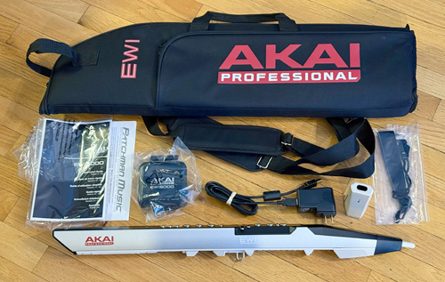 used custom built Akai EWI5000 EWI-5000 EWI 5000 wind controller at Patchman Music