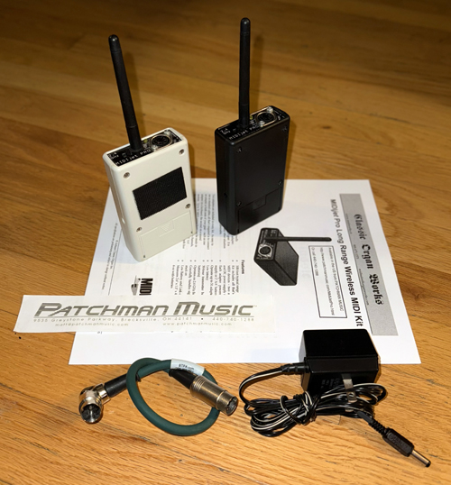 Used Wireless Midi Jet Pro MidiJet Pro wire-less Midi system at Patchman Music