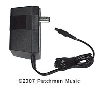 Replacement AC Adaptor for the Akai EWI3000m Power Supply at Patchman Music at Patchman Music